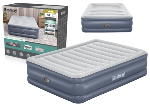 Dmuchany materac dwuosobowy turystyczny 203 x 152 x 51 cm Bestway 6713I