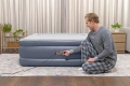 Dmuchany Materac Dwuosobowy Turystyczny  203 x 152 x 51 cm Bestway 6713I