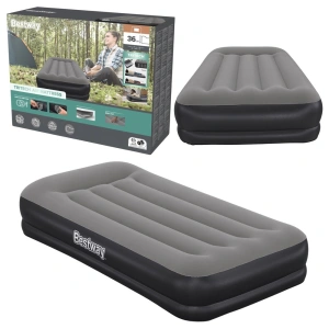 Materac dmuchany jednoosobowy Bestway TriTech Air Mattress 191 x 97 cm z pompką USB