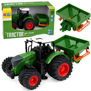 Traktor rolniczy z siewnikiem 1:24