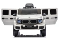Pojazd Na Akumulator Mercedes G 4x4 24V 2580 Biały