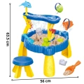 WOOPIE STOLIK WODNY XL Z KRZESEŁKIEM 2w1 PIASKOWNICA DELFINEK 12EL. 53705