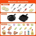 WOOPIE Grill Barbecue Kuchnia Ogrodowa Interaktywna LED Zestaw XL 31 el.