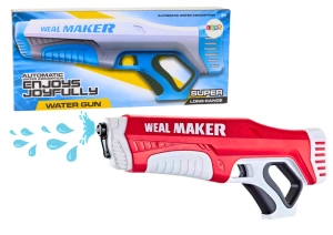 Automatyczny pistolet na wodę czerwony 350 ml