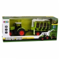 Traktor Zdalnie Sterowany RC z Przyczepą Leśną i Chwytakiem Do Drewna 1:24