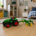 Traktor Rolniczy ze Zgrabiarką Rolnikiem Zdalnie Sterowany RC Światła 1:24