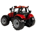 Mały Traktor Rolniczy Farmerski Otwierana Maska Czerwony 13 cm