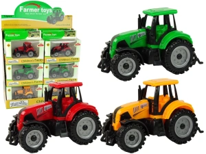 Traktor rolniczy z dużymi kołami – 3 kolory