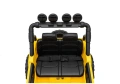 Pojazd Na Akumulator Jeep Rubicon DK-JWR558 24V Żółty