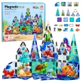 Klocki Magnetyczne Konstrukcyjne Zwierzęta Morskie Ocean 40 el.