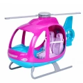 Zestaw Lalka Anlily Duży Helikopter Ruchome Śmigła Zestaw Fioletowy