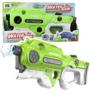 Elektryczny karabin na wodę zielony Lean Toys