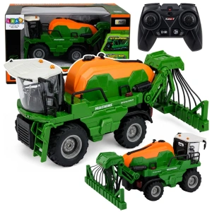 Kombajn rolniczy RC z opryskiwaczem 1:24 Lean Toys