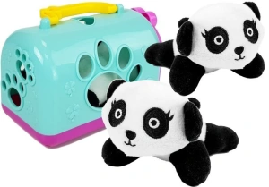 Mała panda z transporterem – maskotka Lean Toys