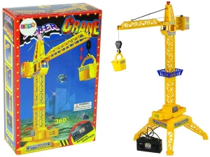 Dźwig sterowany pilotem z ruchomym ramieniem 60 cm Lean Toys