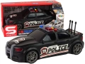 Auto Sportowe Otwierany Bagażnik Policja Światła Dźwięki Czarny 1:16