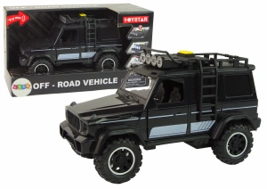 Auto terenowe 1:14 z napędem frykcyjnym czarne