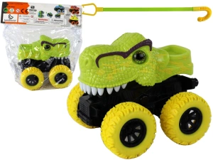 Pojazd terenowy Tyranozaur Rex z napędem frykcyjnym, zielony