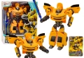 Auto-Robot 2w1 Sportowy Wyścigowy Figurka Broń Żółty