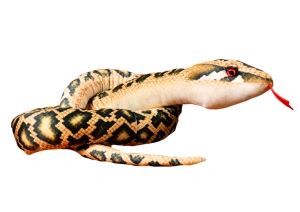Maskotka pluszowa Wąż czarny 210 cm Lean Toys