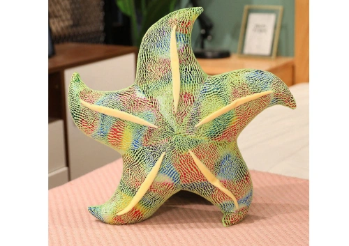 Maskotka Pluszowa Rozgwiazda Zielona Poduszka 45 cm