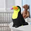 Pluszowy Ptak Tukan Pluszak Maskotka Przytulanka Żółty 20cm
