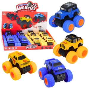 Autko terenowe wspinaczkowe z napędem – żółte lub niebieskie