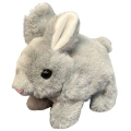 Pluszowa Maskotka Przytulanka Zając Królik Szary 18cm