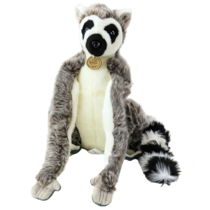 Pluszowa maskotka przytulanka lemur z długimi łapkami na rzepy 27 cm