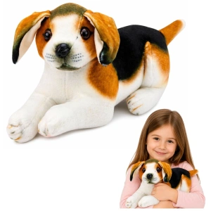Pluszowy piesek beagle – miękka przytulanka 25 cm