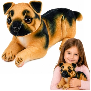 Pluszowy piesek owczarek niemiecki 25 cm Lean Toys
