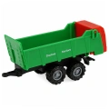 Zestaw Pojazdy Rolnicze Traktor Sieczkarnia Przyczepy Transport 1:68 4 szt.