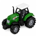 Zestaw Pojazdy Rolnicze Traktor Sieczkarnia Przyczepy Transport 1:68 4 szt.