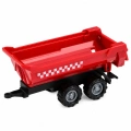 Zestaw Pojazdy Rolnicze Traktor Sieczkarnia Przyczepy Transport 1:68 4 szt.