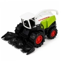 Zestaw Pojazdy Rolnicze Traktor Sieczkarnia Przyczepy Transport 1:68 4 szt.