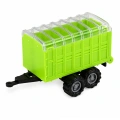 Zestaw Pojazdów Rolniczych Traktor Sieczkarnia Przyczepy 1:68 4 szt.