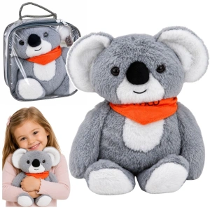 Miś Koala – pluszak obciążeniowy 1,3 kg, szary, 35 cm