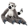 Pluszowy Lemur Maskotka Przytulanka Łapki Z Rzepami Do Zawieszenia 50 cm