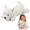 Pluszowy Pies West Highland Przytulanka Maskotka Biały 40 cm