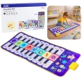 Muzyczna Mata Edukacyjna Taneczna  Interaktywna Pianinko Kosmos 120 x 48 cm