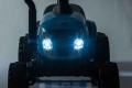 Traktor Na Akumulator z Przyczepą A009 Niebieski
