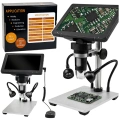 Mikroskop Edukacyjny Cyfrowy Pilot Przewodowy 1200X LCD 7 CALI HD Kamera