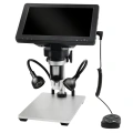 Mikroskop Edukacyjny Cyfrowy Pilot Przewodowy 1200X LCD 7 CALI HD Kamera