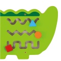 VIGA SENSORYCZNA TABLICA MANIPULACYJNA KROKODYL 50469