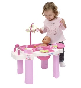 SMOBY ECOIFFIER NURSERY KRZESEŁKO DO KARMIENIA Z PRZEWIJAKIEM 2879