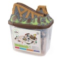 KIDKRAFT KOLEJKA DREWNIANA BUCKET TOP CONSTRUCTION 17805