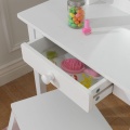 KIDKRAFT TOALETKA DREWNIANA Z SIEDZISKIEM BIAŁA 13009