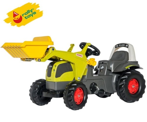 ROLLY TOYS TRAKTOR NA PEDAŁY KID CLAAS Z ŁYŻKĄ 2-5 LAT 025077