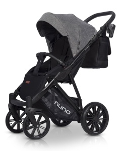 RIKO WÓZEK SPACEROWY NUNO ANTHRACITE + TORBA