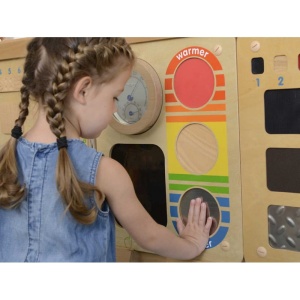 MASTERKIDZ TABLICA EDUKACYJNA NAUKA O TEMPERATURACH  ROZRÓŻNIANIE CIEPŁO ZIMNO ME08565